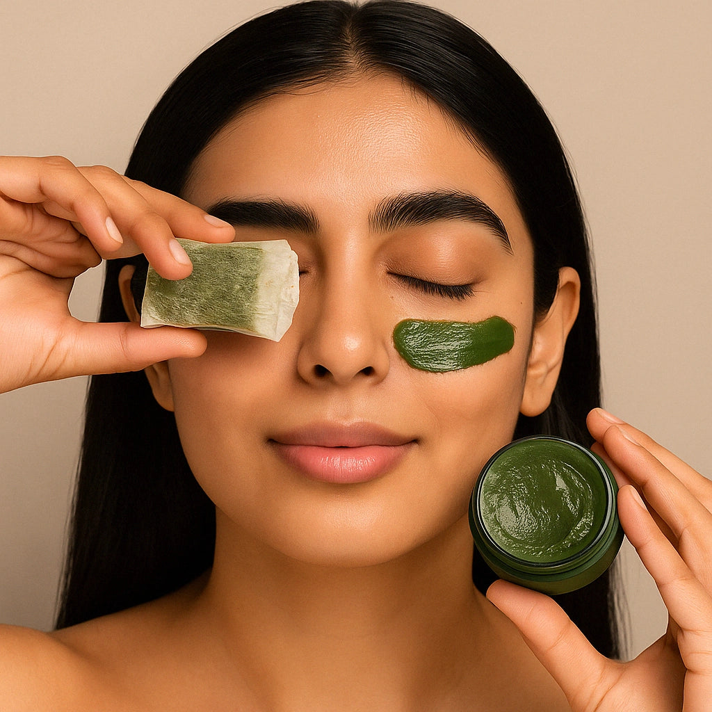 Caffeine & Green Tea Under Eye Cream with Shea Butter