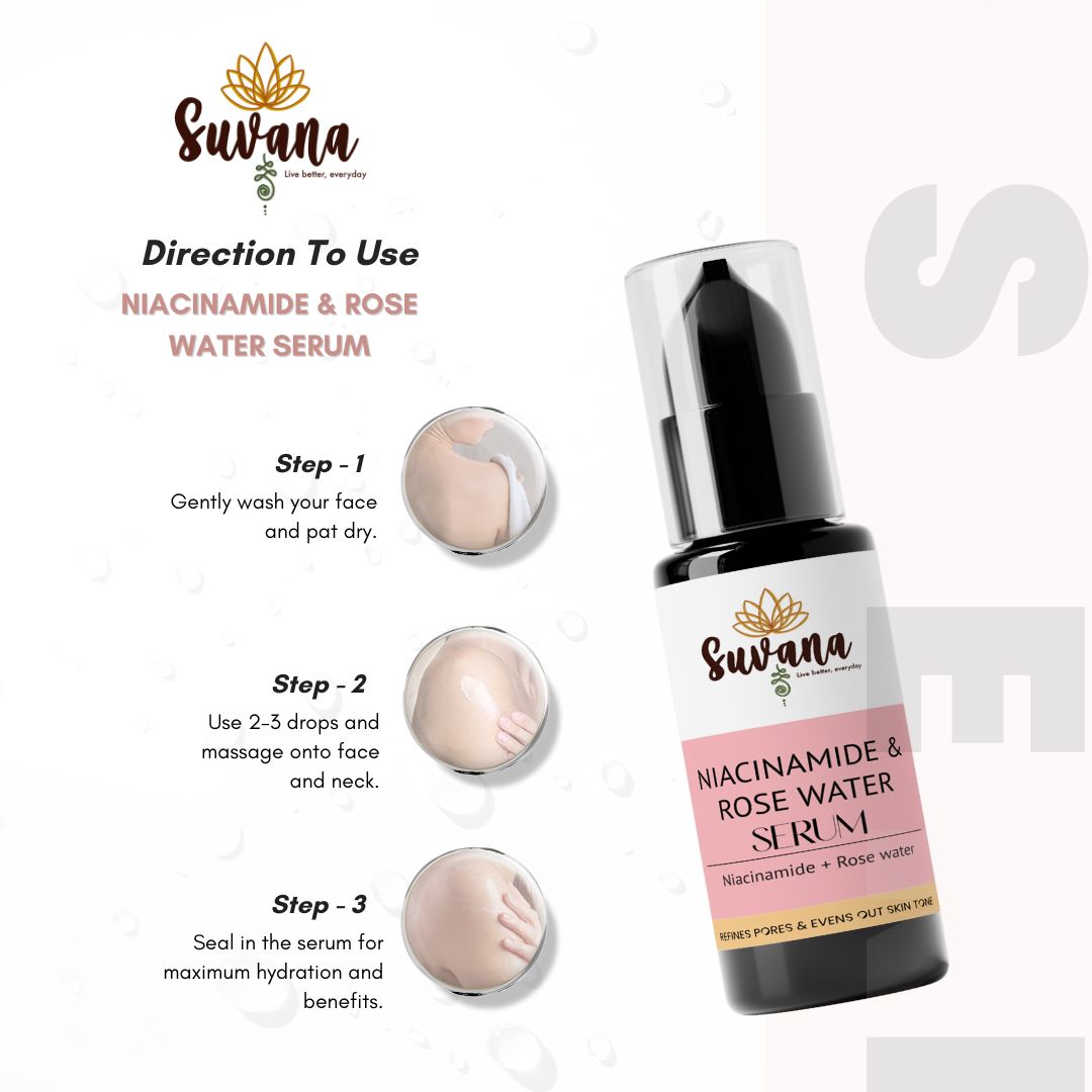 Niacinamide & Rosewater Serum